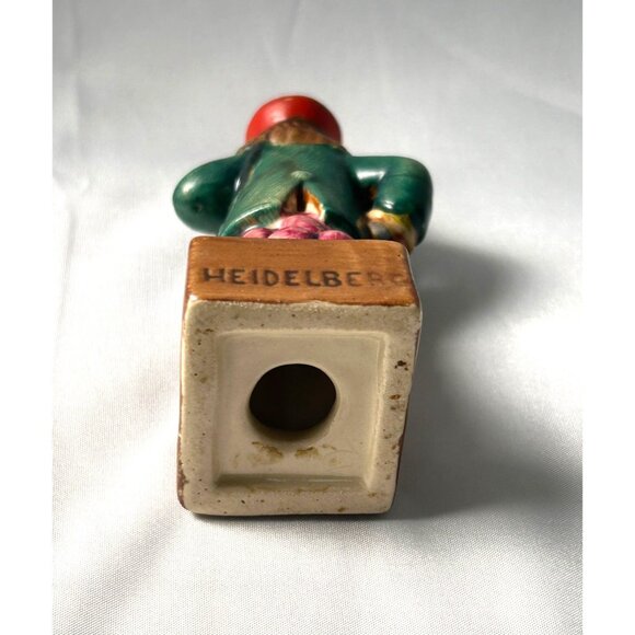 Vintage Perkeo & Heidelberg German Ceramic Figurine Decor Collectible whimsical - Picture 6 of 10